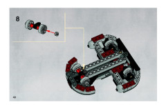 LEGO 8091 instructions page 40 – build guide