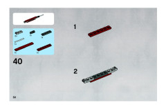 LEGO 8091 instructions page 50 – build guide