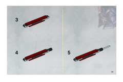 LEGO 8091 instructions page 51 – build guide