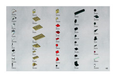 LEGO 8092 instructions page 43 – build guide