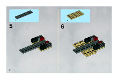 LEGO 8092 instructions page 8 – build guide
