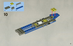 LEGO 8093 instructions page 11 – build guide