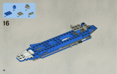 LEGO 8093 instructions page 18 – build guide