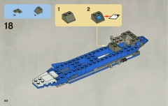 LEGO 8093 instructions page 20 – build guide