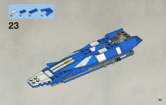LEGO 8093 instructions page 25 – build guide