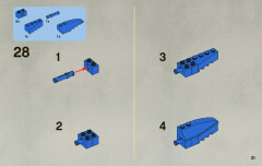 LEGO 8093 instructions page 31 – build guide