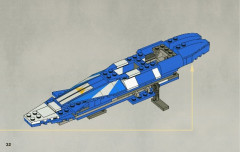 LEGO 8093 instructions page 32 – build guide