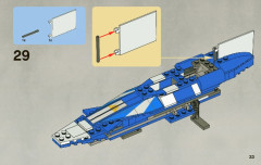 LEGO 8093 instructions page 33 – build guide