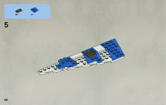 LEGO 8093 instructions page 38 – build guide