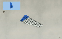 LEGO 8093 instructions page 45 – build guide