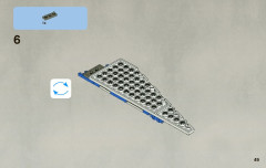 LEGO 8093 instructions page 49 – build guide