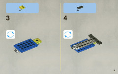 LEGO 8093 instructions page 5 – build guide