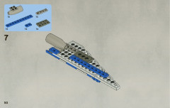 LEGO 8093 instructions page 50 – build guide