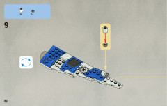 LEGO 8093 instructions page 52 – build guide