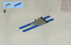 LEGO 8093 instructions page 7 – build guide