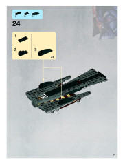 LEGO 8095 instructions page 23 – build guide