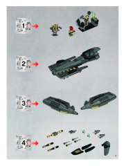 LEGO 8095 instructions page 3 – build guide