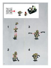 LEGO 8095 instructions page 4 – build guide