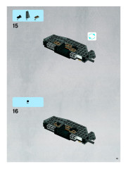 LEGO 8095 instructions page 43 – build guide