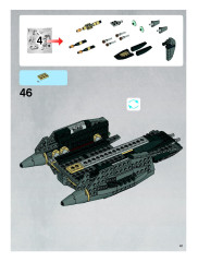 LEGO 8095 instructions page 61 – build guide