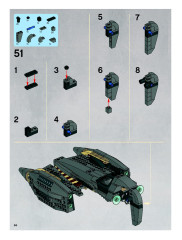 LEGO 8095 instructions page 66 – build guide
