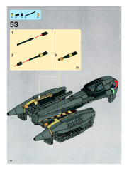 LEGO 8095 instructions page 68 – build guide