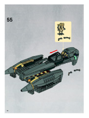 LEGO 8095 instructions page 70 – build guide