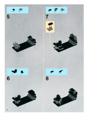 LEGO 8095 instructions page 8 – build guide