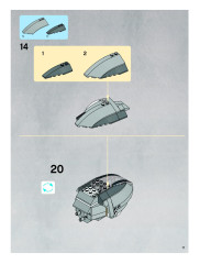 LEGO 8096 instructions page 17 – build guide