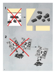 LEGO 8096 instructions page 2 – build guide