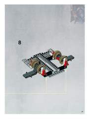 LEGO 8096 instructions page 27 – build guide