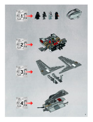 LEGO 8096 instructions page 3 – build guide