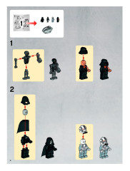 LEGO 8096 instructions page 4 – build guide