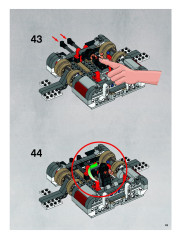 LEGO 8096 instructions page 49 – build guide