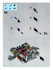 LEGO 8096 instructions page 50 – build guide