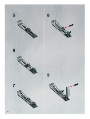 LEGO 8096 instructions page 54 – build guide