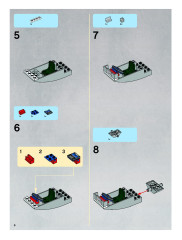 LEGO 8096 instructions page 6 – build guide
