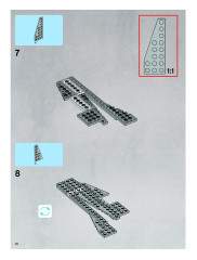 LEGO 8096 instructions page 70 – build guide