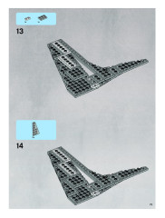 LEGO 8096 instructions page 73 – build guide