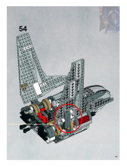 LEGO 8096 instructions page 75 – build guide
