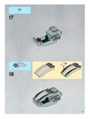 LEGO 8096 instructions page 9 – build guide