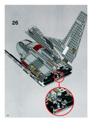 LEGO 8096 instructions page 38 – build guide