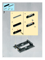LEGO 8096 instructions page 4 – build guide