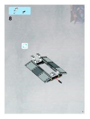 LEGO 8096 instructions page 5 – build guide