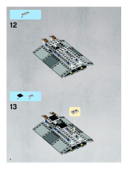 LEGO 8096 instructions page 8 – build guide