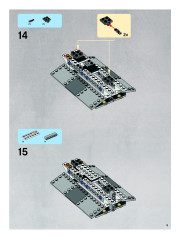 LEGO 8096 instructions page 9 – build guide