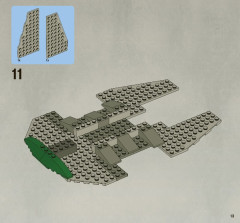 LEGO 8097 instructions page 13 – build guide