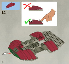 LEGO 8097 instructions page 16 – build guide