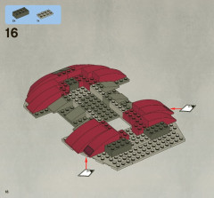 LEGO 8097 instructions page 18 – build guide