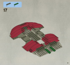 LEGO 8097 instructions page 19 – build guide